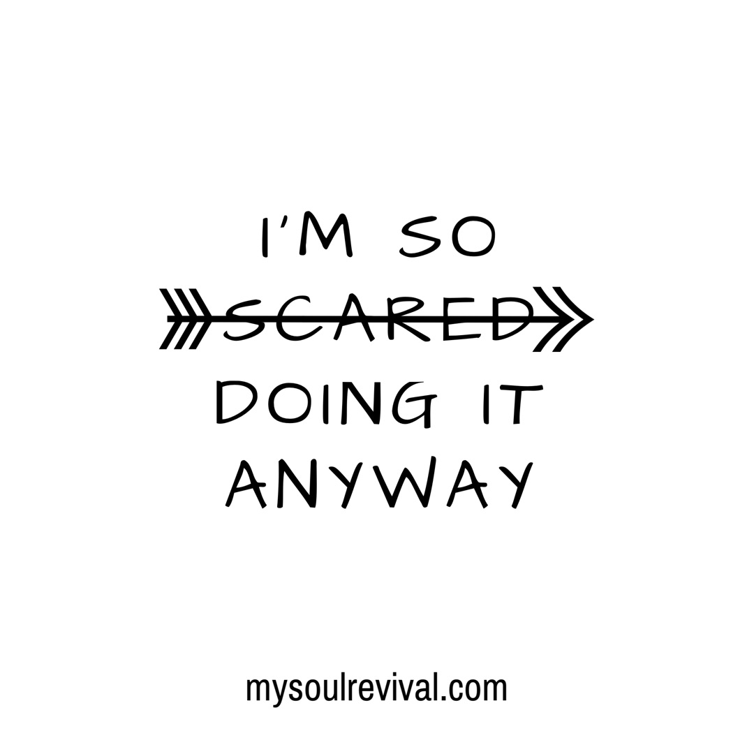 Dear Scary Sh*t, I'm Coming For You in 2017!! (The Power of Being Scared & Doing It Anyway)